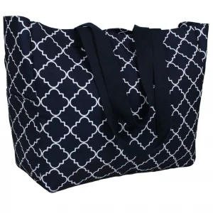 XL Womens Travel Weekender Tote Bag (Navy)